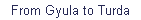 From Gyula to Turda